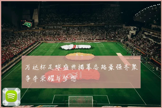 万达杯足球盛典揭幕各路豪强齐聚争夺荣耀与梦想